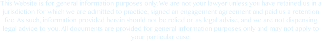 disclaimer